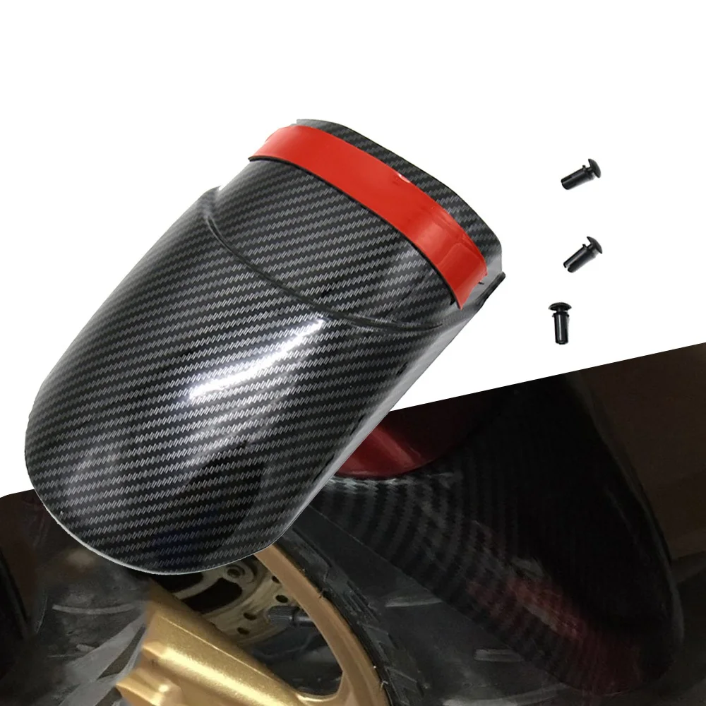 

3D Carbon Fiber Texture Front Mudguard Fender Rear Extender Extension for Honda Africa Twin CRF1000L CRF 1000L 2016 -2018