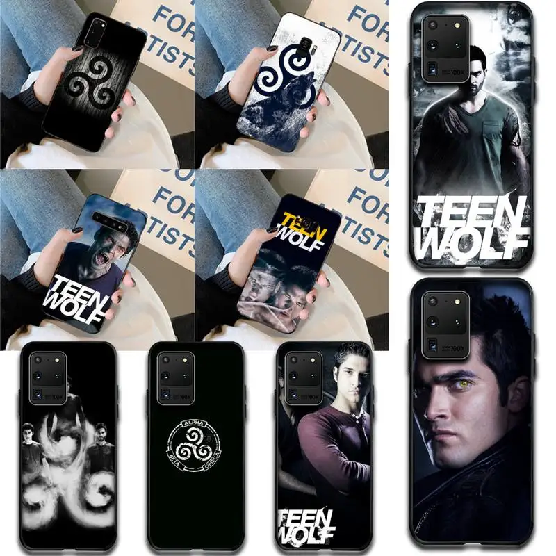 

CUTEWANAN Teen Wolf Tyler Posey Phone Case Cover for Samsung S20 plus Ultra S6 S7 edge S8 S9 plus S10 5G