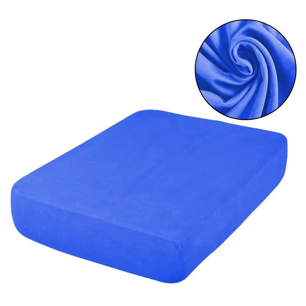 Blue One seat Водонепроницаемый чехол для сидений, эластичный чехол для дивана, чехлы для диванов, простая четырехсторонняя эластичная шелковая ткань для защиты дивана - Цвет: Blue One seat