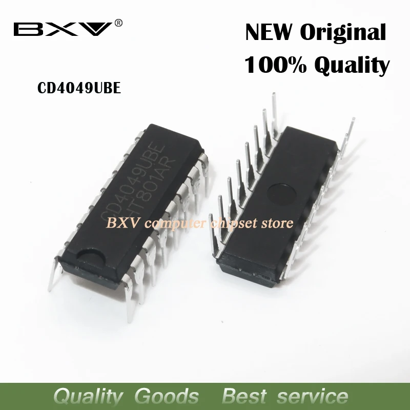 10PCS CD4049UBE DIP16 CD4049 DIP CD4049BE DIP-16 new original IC