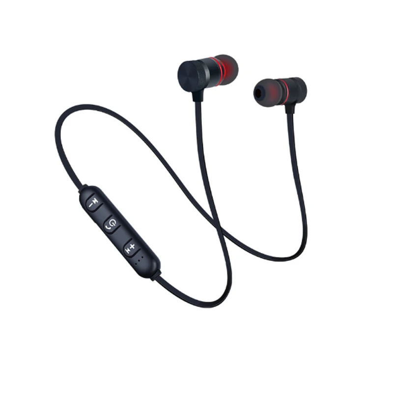 5 0 Bluetooth наушники Спортивные с шейным ободом Магнитные беспроводные