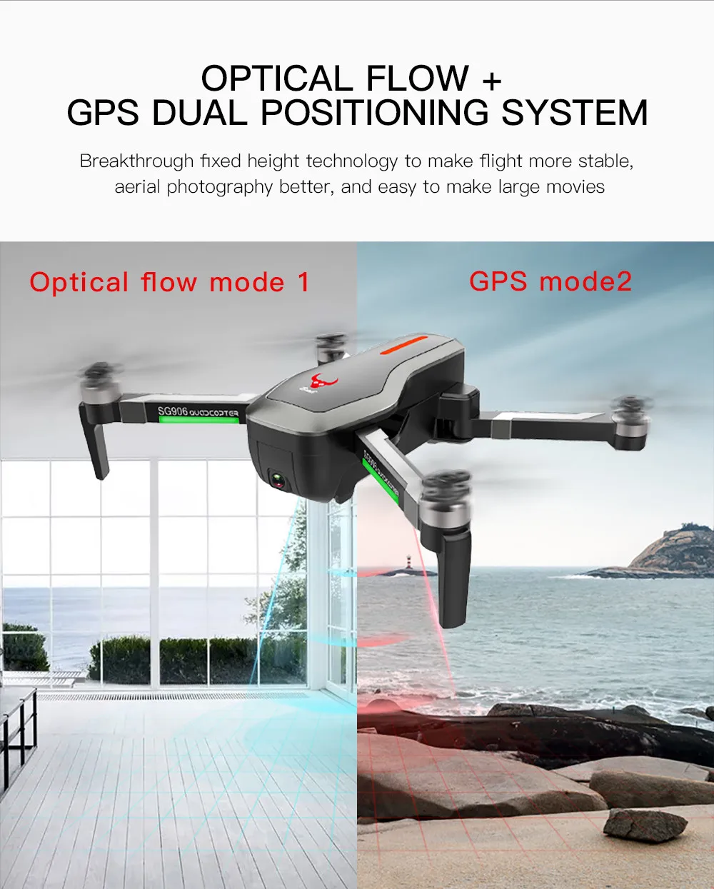 SG906 gps 5G wifi FPV с камерой 4K бесщеточный селфи складной gps/оптический поток позиционирования Hover RC Дрон Квадрокоптер+ сумка
