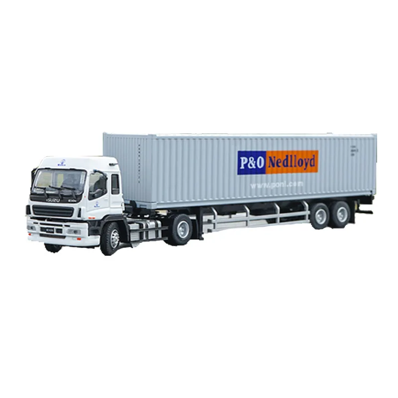 1/50 несколько типов сплав Isuzu Tow horse Maersk контейнер металлическая литая Игрушечная модель грузовика Подарочная детская коллекция дисплей