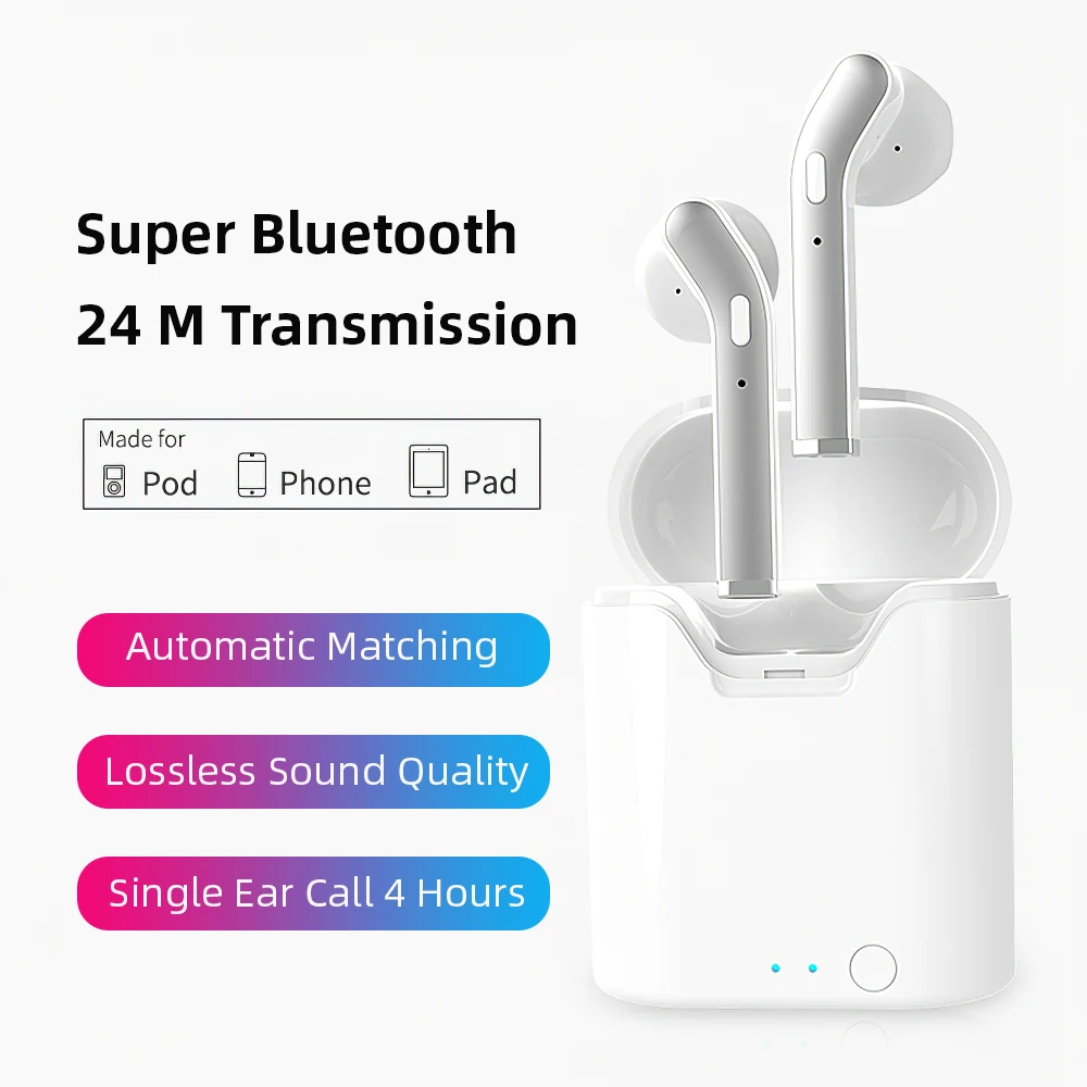 TWS Wireless Earphone Bluetooth V5 0 Earbuds Sport Headsets Universal For iPhone 11 Pro Samsung Galaxy S10 Microphone HD Stereo