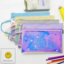 Новинка, А4, креативная сумка для файлов, сетчатая папка для файлов, лазерная рукоятка с веревкой, сумка для наполнения, для школы, офиса, сумка для хранения, водонепроницаемая сумка на молнии