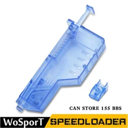 Tactical BB Speed Loader 155RD BBS Rounds Magazine Loading Device CS Wargame Paintball Shooting BB Speedloader