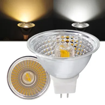 

Dimmable GU5.3 COB 5W 500LM LED Bulb Spotlight for Indoor Home Decoration AC110V