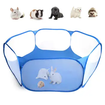 

Portable Pet Playpen fashion Open Indoor / Outdoor Small Animal Cage Game Playground Fence for Hamster Chinchillas Guinea Pigs
