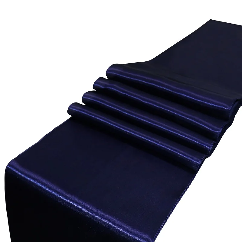 30*275 см пятнистый столик в европейском стиле для украшения дома, покрытие для стола для свадебной вечеринки, Рождества, Нового года, праздничные вечерние украшения - Цвет: navy blue
