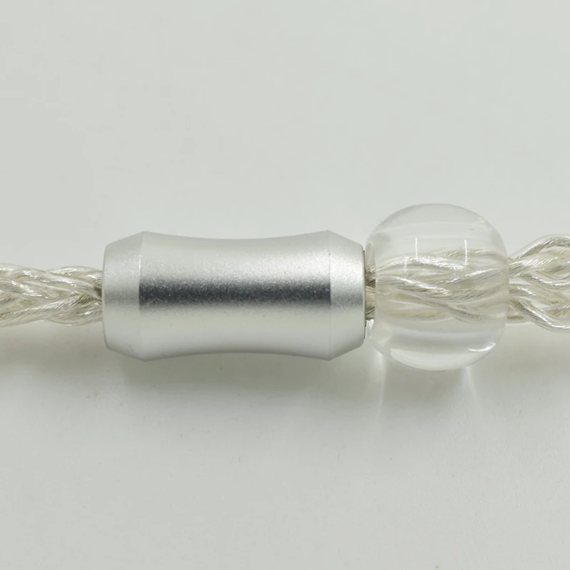 Replacement o Cable for Sennheiser IE40PRO Headphones Upgrade Cable Headphone Extension Cord Silver 