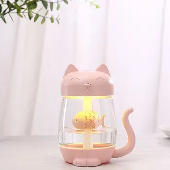 

Cat Humidifier 3 In 1 USB Cat Claw Humidifier Ultrasonic Air Humidifier Romantic Soft Light USB Diffuser