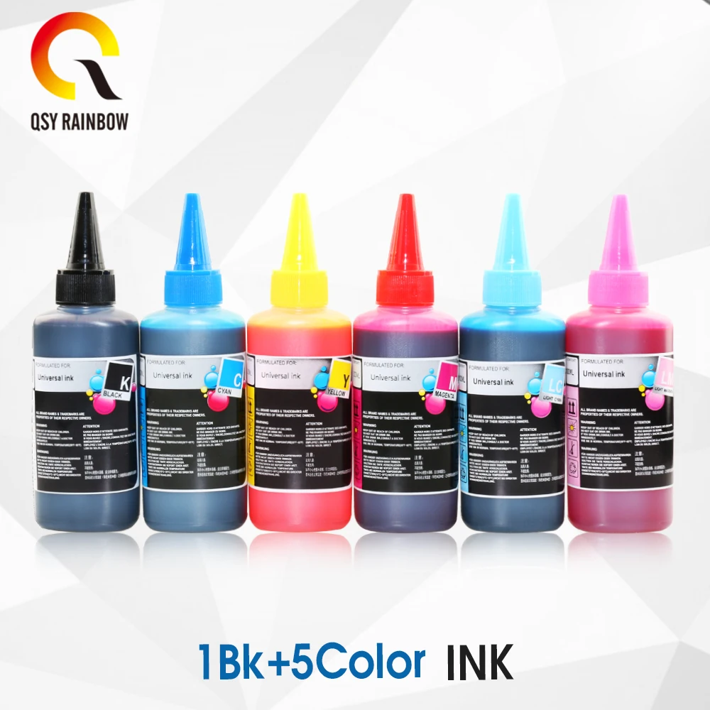 

Universal 100ml Refill Dye Ink Kit for Epson for Canon for HP for Brother All Model Printer ink CISS Ink for hp 302 301 652 21
