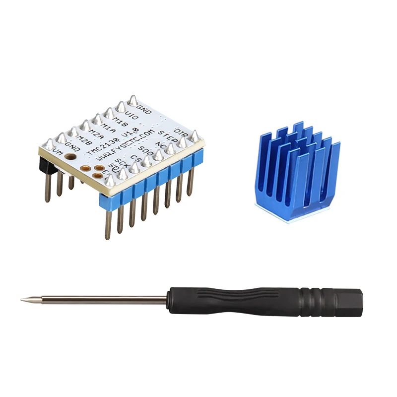 Aokin TMC2130 V1.1 TMC2130 V1.2 SPI TMC2208 V1.2 StepStick TMC шаговый двигатель драйвер бесшумный Отличная стабильность защита