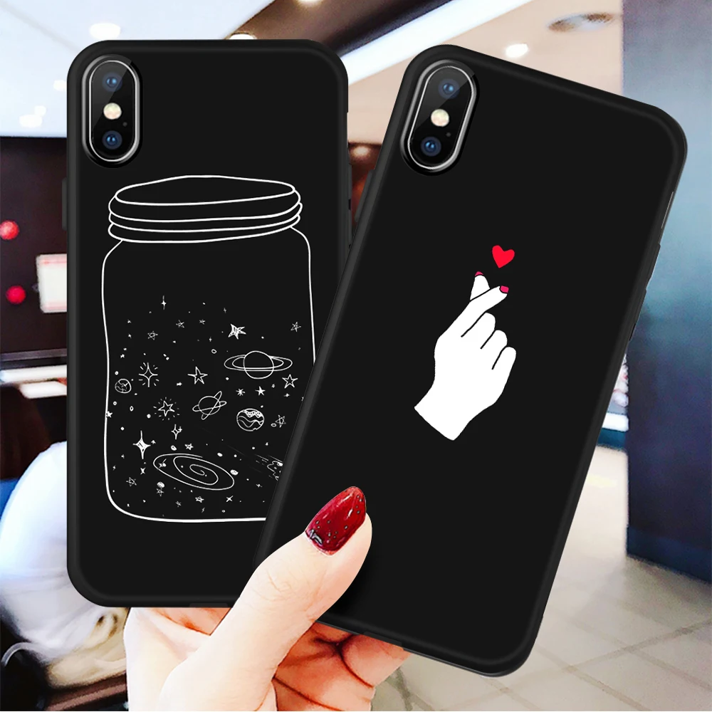 Черная матовая искусственная кожа с узор чехол для нового iPhone 11 Pro Max XS XR X 7 8 Plus