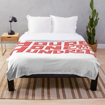

One Of The Hundred Lettering Throw Blanket Soft Sherpa Blanket Bed Sheet Single Knee Blanket Office Nap Blanket