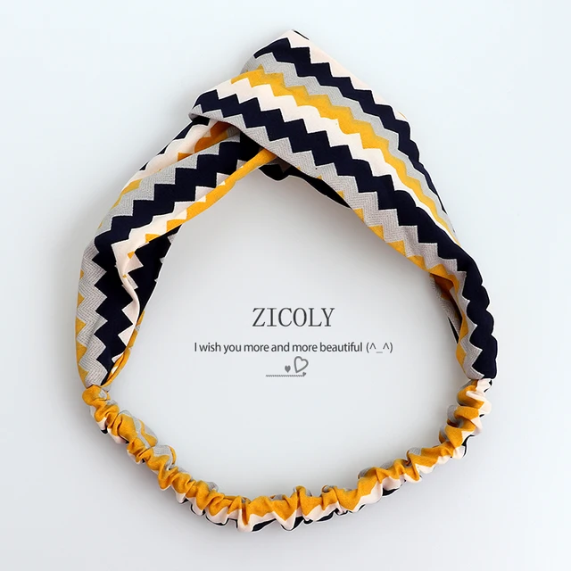 New Women Fashion Hair bands Cross Knot Elastic Hair Band Korean face wash hair band girl small fresh HairBands Hair Accessories style-26