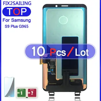

Lcd For Samsung Galaxy S9+ s9 plus g965 g965f LCD Display Super AMOLED Touch Screen Assembly Replacement Repair Parts