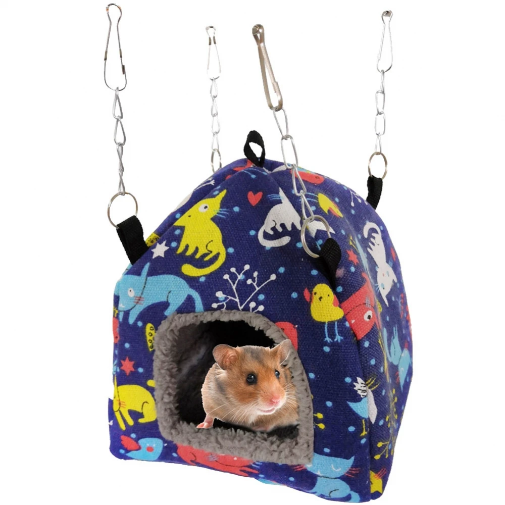 Качающаяся Клетка С Изображением Белки Крысы, Маленького Животного,  Подвесная Пещера, Ежик, Мягкий Теплый Туннель, Кавия, Морская Свинка,  Кровать, Гамак Для Хомяка|Клетки| | Алиэкспресс