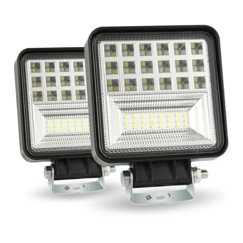 

Off-road Car Lights 2Pcs Car Truck Replacement 6000K Spotlight 45-LED DC 9-30V Motorcycles Practical