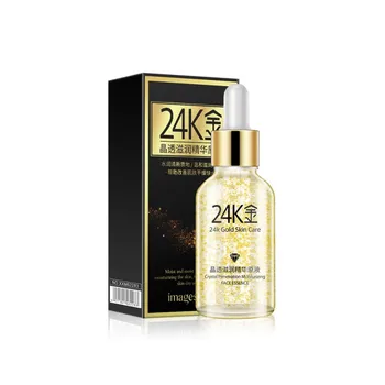 

24 K Gold Clear Crystal Hydrating Essence Brightening Moisturizing Skin Care Serum 30ML