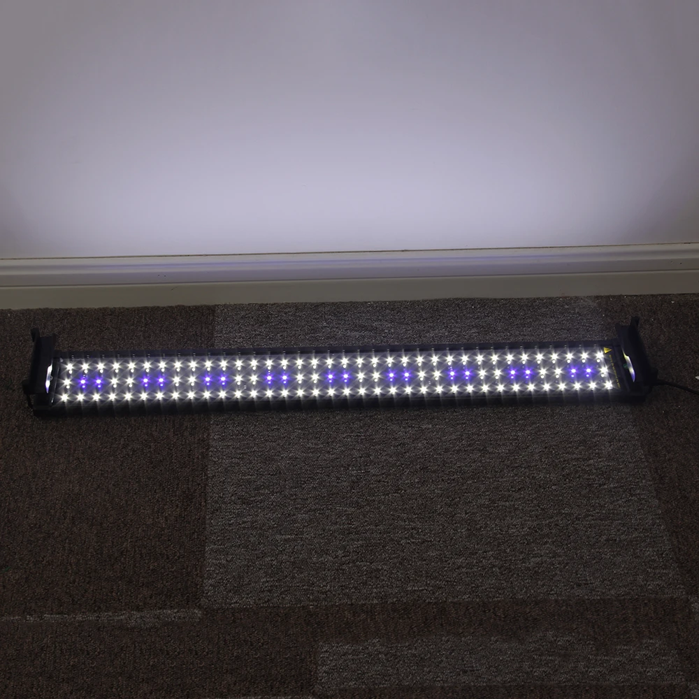 72 94 см аквариумная Светодиодная лампа для аквариума с выдвижными кронштейнами 90