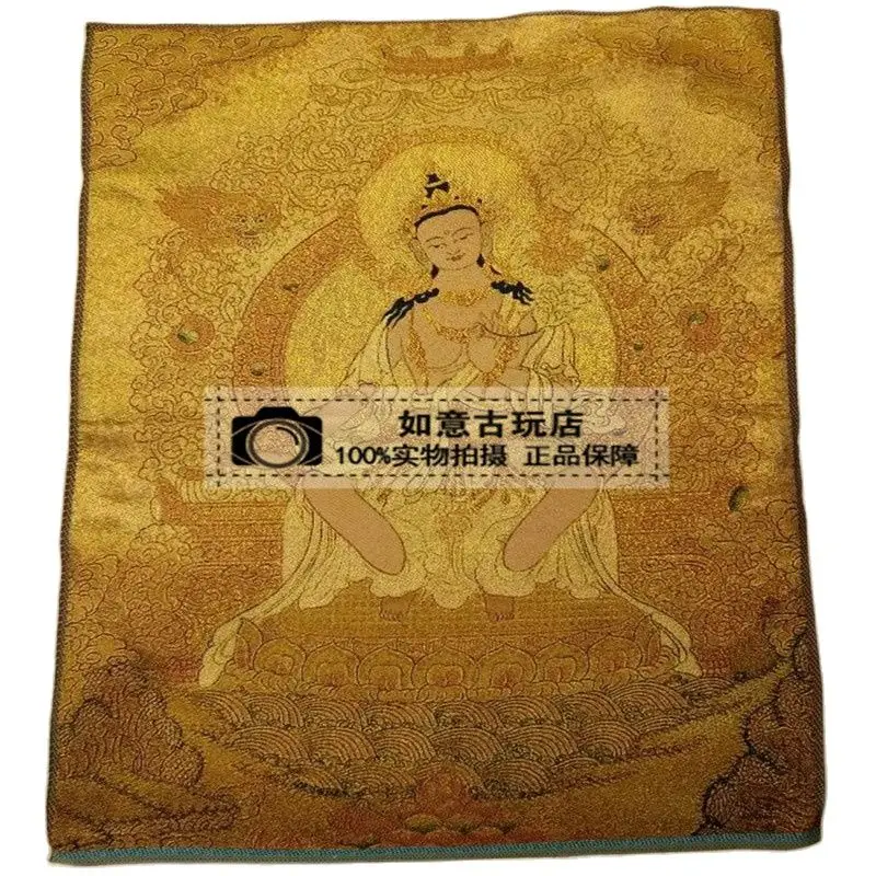 Nepal Tibet Thangka Paper And Silk Hanging Pictures Worship Guanyin | Дом и сад