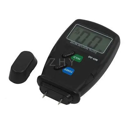 

LCD Digital Diaplay 2 Pins Measuring Digital Moisture Meter for Wood