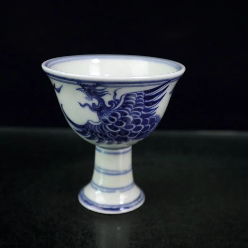 Коллекция китайского старого антикварного фарфора Ming Xuande сине-белый фарфор