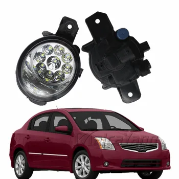 

2PCS Super Bright LED Fog Lights Lamps For Nissan Sentra 2004-2015 Front Bumper Halogen Fog Lamp 12V H11