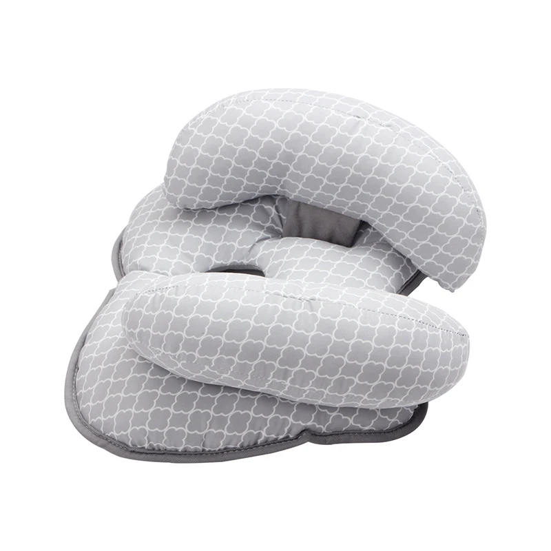 Soft Baby Shaping Pillows Newborn Head Neck Support Pillow Stroller Seat Safety Headrest Cotton Toddler Head Protection Pillow