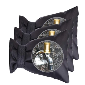 

3PCS Winter Outdoor Garden Faucet Protective Cover Faucet Socks Water Sprinkler Valve Insulation Package Anti-Freeze Faucet Bag