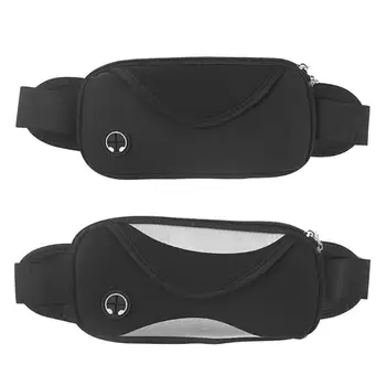 

Outdoor Sports Running Jogging Cycling Waist Bag Gym Fitness Fanny Pack 6.5 inch Phone Belt Bag for Men Women