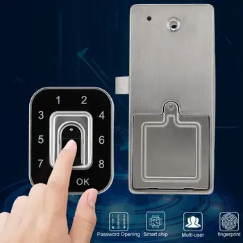 

G12 independent fingerprint password lock biometric fingerprint access control controller security protection smart door lock