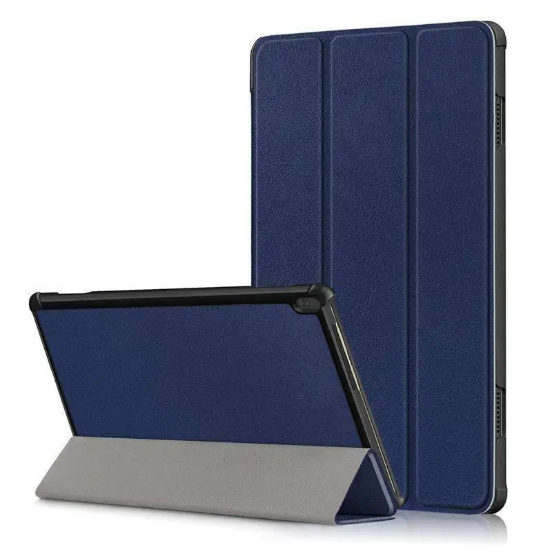 Для lenovo Tab M 10 tablet TB-X605F TAB M10 10,1 дюймов чехол Защитный Ультра тонкий из искусственной кожи умный флип-чехол с подставкой