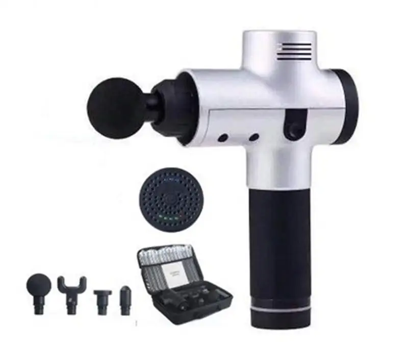 

LCD Display Massage Gun Body Massage Exercising Deep Muscle Massager Muscle Pain Body Massage Exercising Relaxation Slimming
