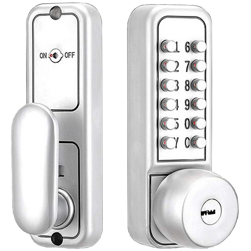 

Key Mechanical Code Lock Retro Style Password Lock Garage / Hotel / Office / Studio / Warehouse / File File Digital Password Loc