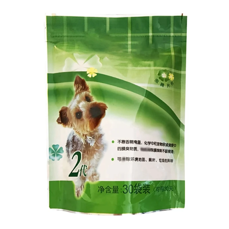 30 Pcs/lot Tablet Dissolved in Water Deodorizer Cleaning Toilet for Removing Odor Suitable for Pet Cage Nest Kennel - Цвет: Белый