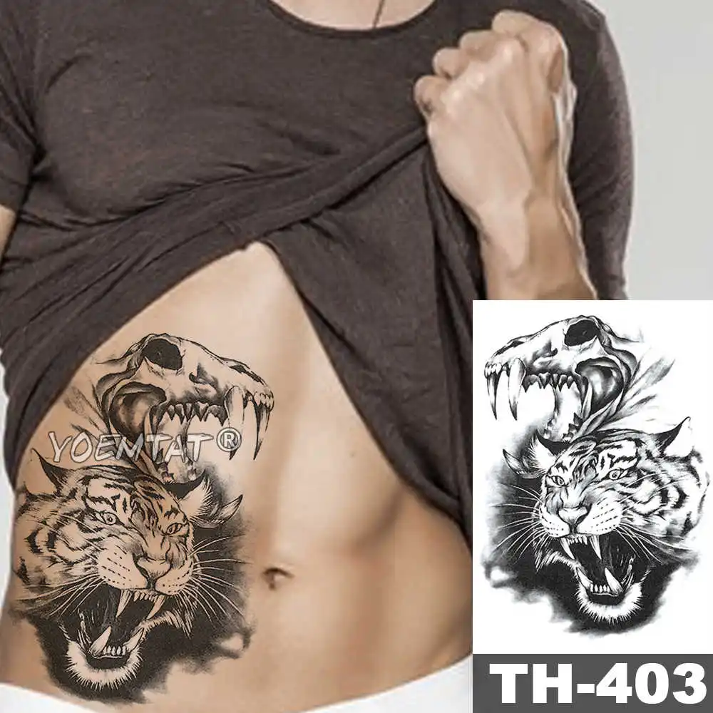 Крестоносцы Рыцари воин Самурай Временные татуировки стикеры Ares водостойкое тату Hero Wings для боди-арта поддельные тату для мужчин и женщин - Цвет: 25-TH403