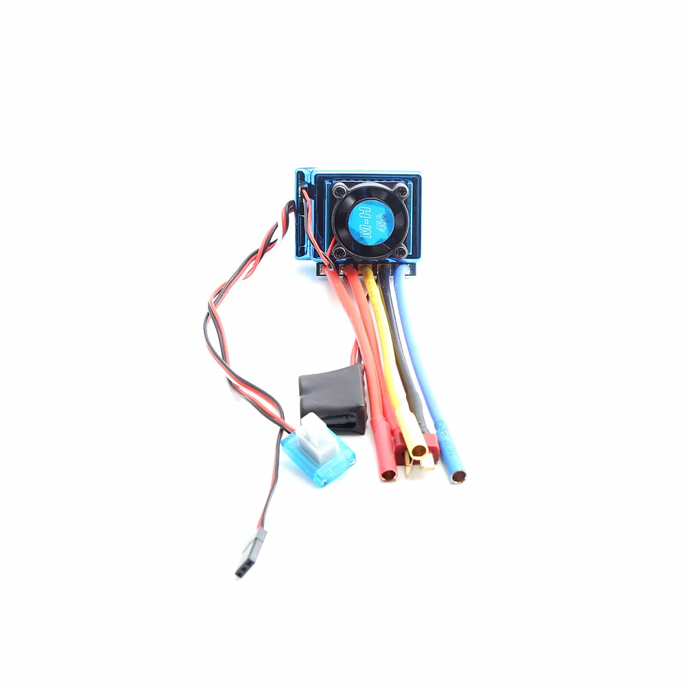 

Hot Waterproof 45A 60A 80A 120A Brushless ESC Electric Speed Controller Dust-proof for 1/8 1/10 1/12 RC Car Crawler RC Boat Part