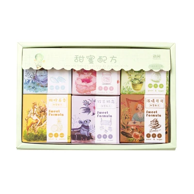 Yoofun 300pcs/box 6 Designs Cute Stickers for Bullet Journaling Scrapbooking kawaii Innovative Decorative Stationery Stickers B