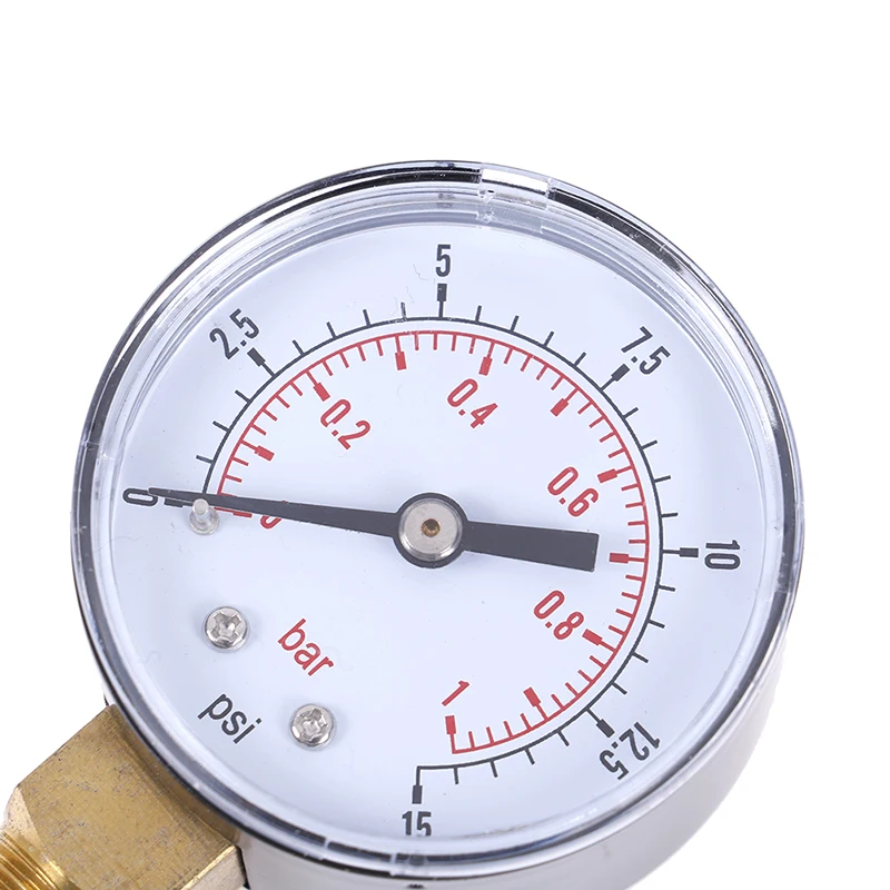 TS-50-15psi 0/15 PSI 0/1 топливный воздушный компрессор Lage манометр барный измеритель Hydraulische тестер Wijzerplaat манометр