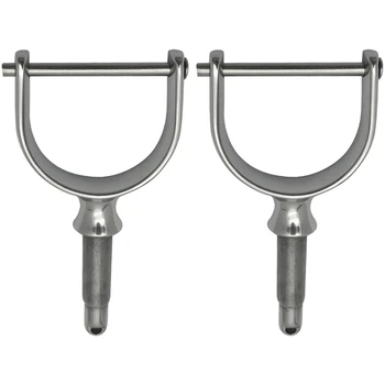 

2Pcs Yacht Oar Lock Row Lock Socket for Kayak for Boats for Yacht Accessories