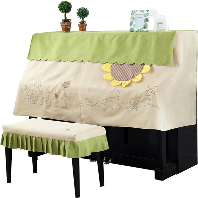 

Cloth piano cover full cover simple piano cover piano piano princess upscale piano cover piano WY022715