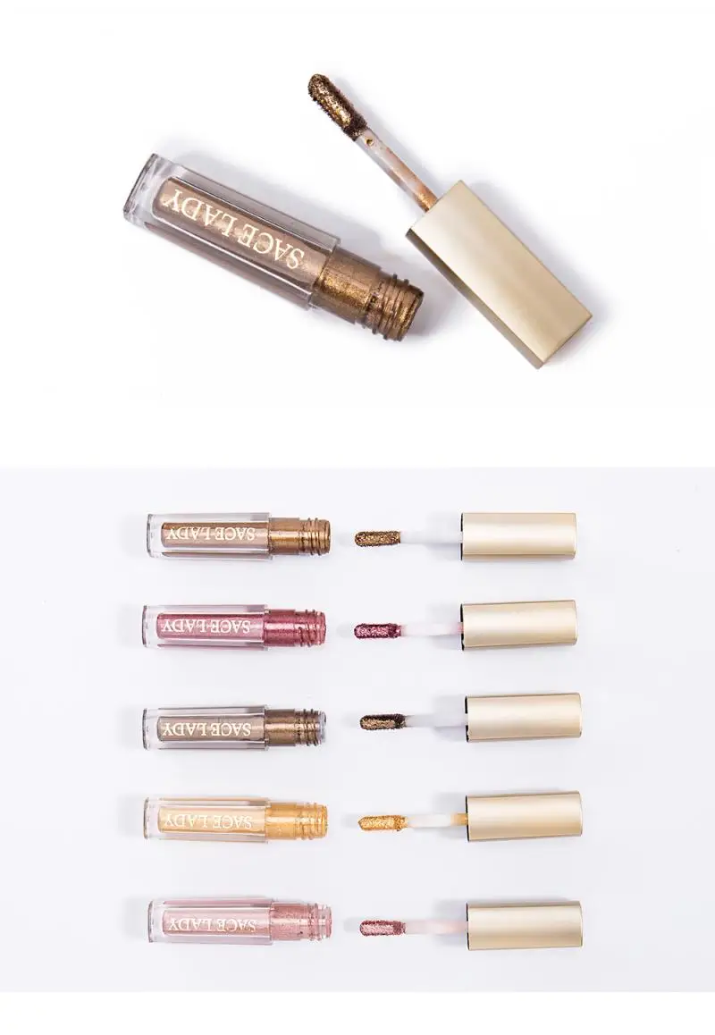 Liquid Shimmer Eye Shadow 12 Color Makeup Eyeshadow Magnificent Metals Glitter And Glow Liquid Eyeshadow Glow Kit Cosmetic TSLM1