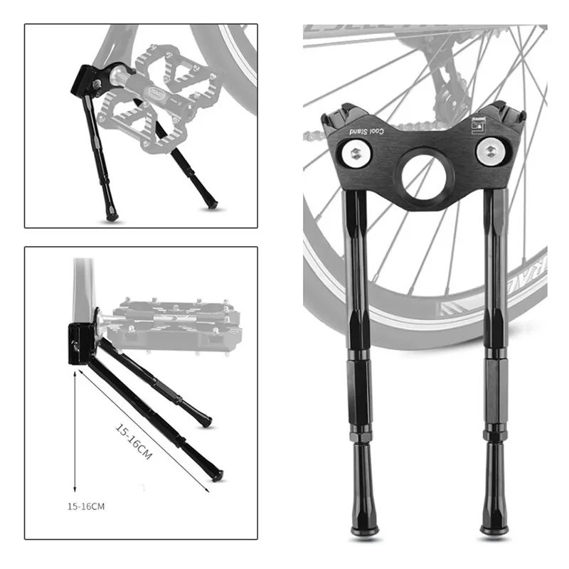 Велосипедная алюминиевая подставка из сплава регулируемая MTB дорожный велосипед подставка подножка стойка для парковки горный велосипед поддержка