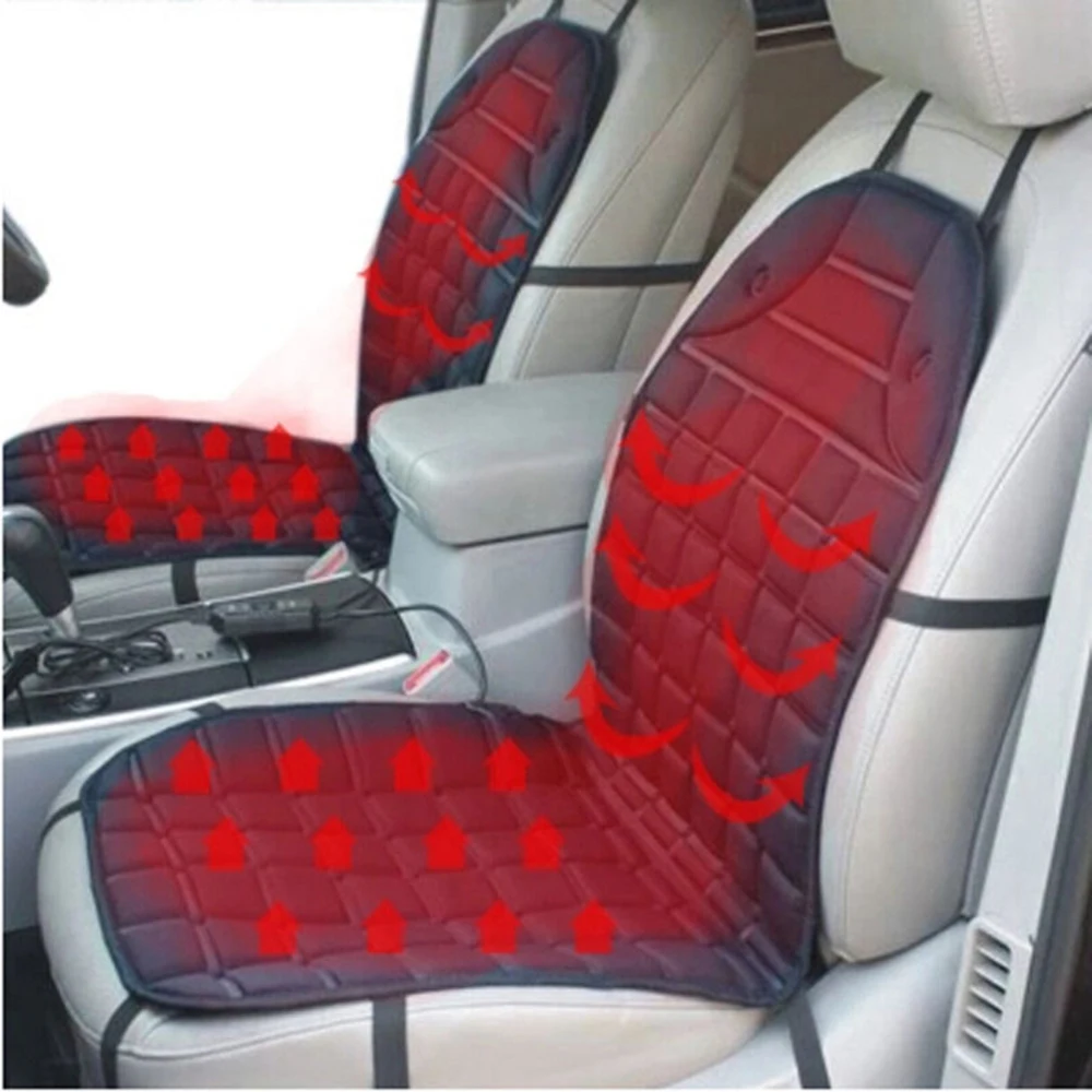 

12V Heated Car Seat Cushion Cover Seat Heater Warmer Winter Household Cushion cardriver heated seat cushion