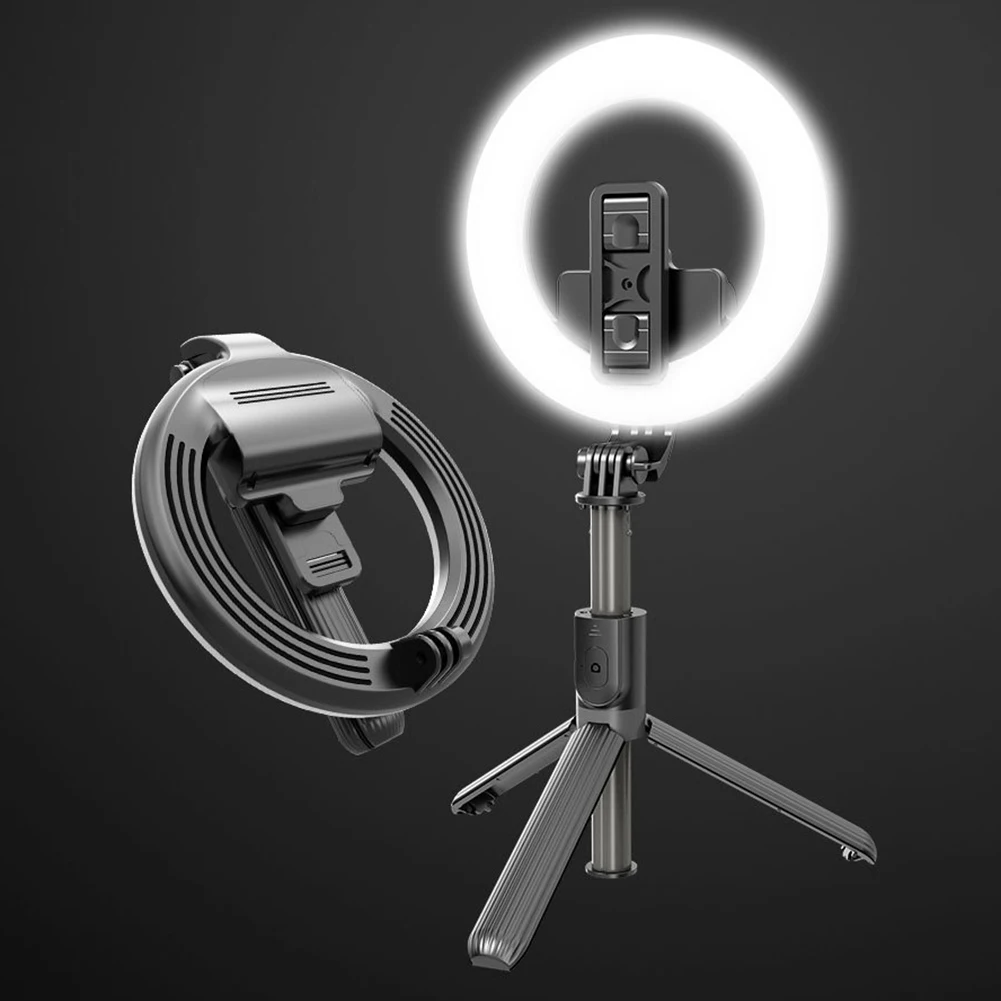 

90cm Photo LED Selfie Stick Ring Fill Light 6inch Dimmable Camera Phone Ring Lamp With Stand Tripod For Makeup Video Live Studio