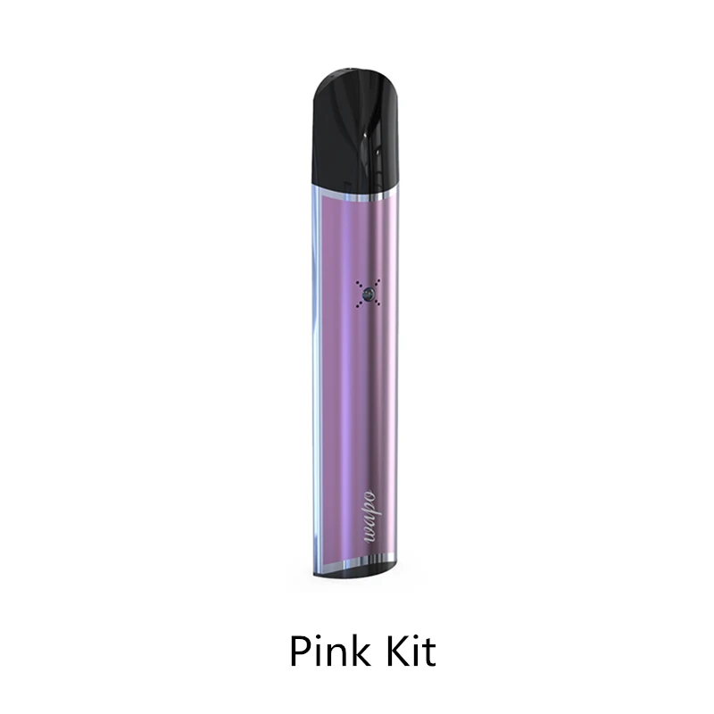 Wapo Pod Vape Kit 500 мАч батарея Быстрая зарядка с Ом 2 мл Pod картридж комплект электронной сигареты костюм relx pod