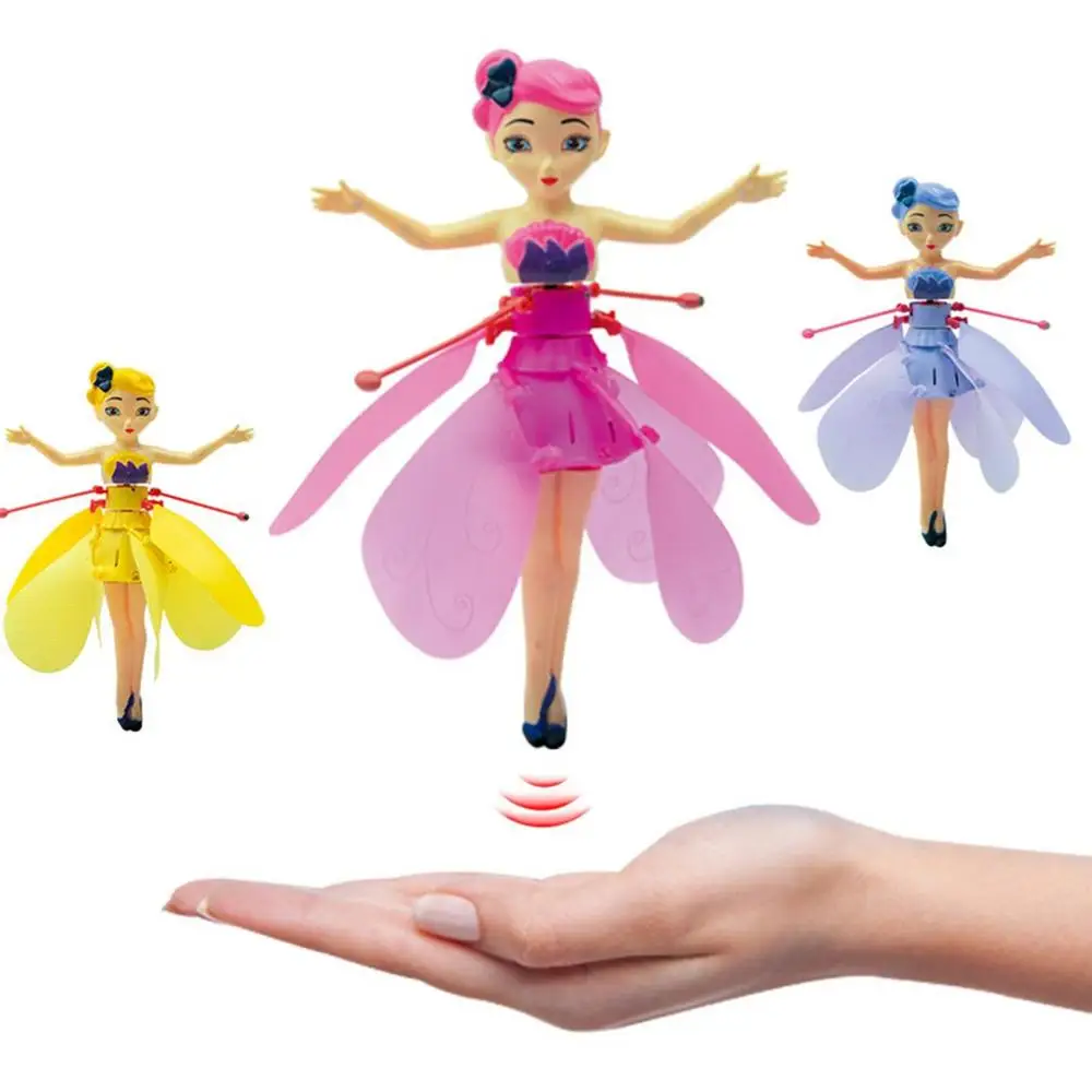 

Graceful Flight As She Floats Flying Fairy Doll Induction Infrared Gift Magic Toys Game Control Princess Dolls