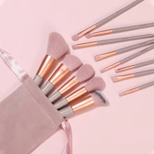 13 Pcs Makeup Brushes Set Face Eye Shadow Foundation Powder Eyeliner Eyelash Lip Make Up Brush Beauty Tool with Bag Beauty Tool